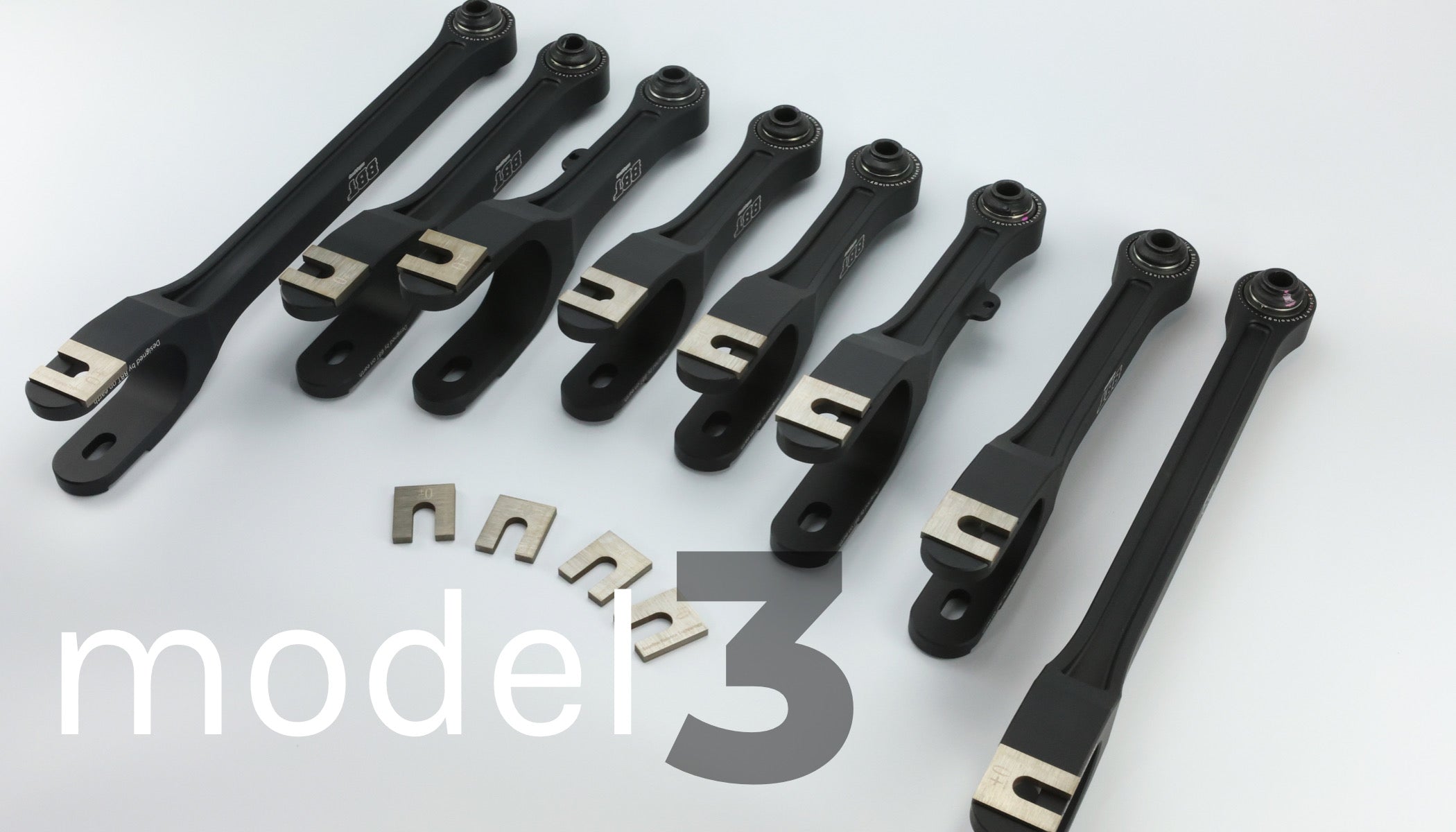 Tesla Model 3 2017+ Adjustable Rear Arms